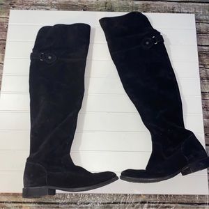 Over Knee Suede Frye Boots